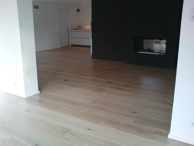 Pose parquet coupe perdue chêne