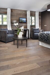 SC 608 - Chêne scié scié misty grey largeur 150 mm